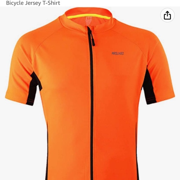 EkarLam Men's Quick Dry Cycling Short Sleeve Jacket Outdoors
Bicycle Jersey - Picture 2 of 3